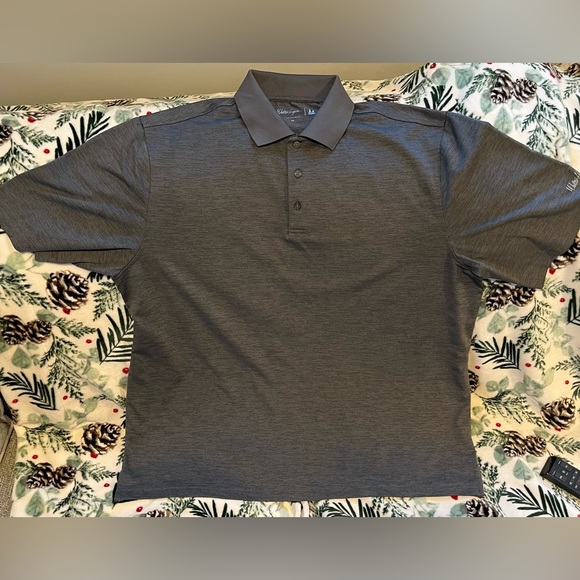 Walter Hagen Men's Perfect 11 Majors Solid Golf Polo - Picture 1 of 2